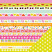 Imaginisce - Sunny Collection - 12 x 12 Double Sided Paper - Hello Sunshine