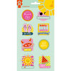 Imaginisce - Sunny Collection - Stickers Stackers - 3 Dimensional Stickers