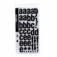 American Crafts - Remarks - Sticker Book - Hazel - Black, CLEARANCE