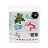 American Crafts - Dear Lizzy Christmas Collection - Remarks - Sticker Book - Mistletoe