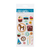 American Crafts - Confetti Collection - Remarks - 3 Dimensional Stickers - Pin the Tail Accents