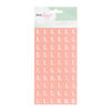 American Crafts - Dear Lizzy Neapolitan Collection - Remarks - Stickers - Tile Letter - Ballerina