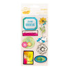 American Crafts - Amy Tangerine Collection - Sketchbook - Remarks - 3 Dimensional Stickers - Doodle