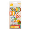 American Crafts - Amy Tangerine Collection - Ready Set Go - Remarks - 3 Dimensional Stickers - Sure Thing