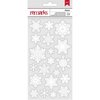 American Crafts - All Wrapped Up Collection - Christmas - 3 Dimensional Stickers - Snowflakes - White