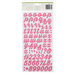 American Crafts - Dear Lizzy Lucky Charm Collection - Thickers - Foam - Charm - Salmon