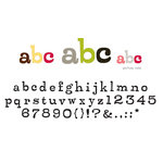 American Crafts - Remarks - Cardstock Letter Stickers - Whistlestop - Color Set 2 American Crafts - Remarks - Cardstock Letter Stickers - Whistlestop - Color Set 2