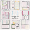 American Crafts - Remarks - Stickers Book - Journaling 1 - Color Sets 2 and 4
