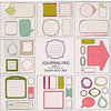 American Crafts - Remarks - Stickers Book - Journaling 2 - Color Sets 1 and 3