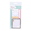 American Crafts - Dear Lizzy Spring Collection - Remarks - Journaling Stickers with Glitter Accents - Flicker, CLEARANCE