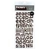 American Crafts - Puffy Thickers - City Slicker Letter Stickers - Chit Chat - Chestnut, CLEARANCE