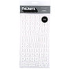 American Crafts - Foam Thickers - Subway - White