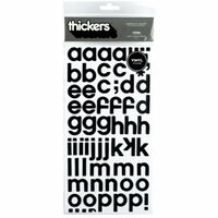 American Crafts - Vinyl Thickers - Vera - Black, CLEARANCE