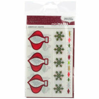 American Crafts - MiniMarks - Christmas - Frosty Accents - Color