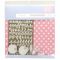 American Crafts - Pagemaker Kit - Baby Girl, CLEARANCE