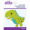 EK Success - Sticko - Fuzzy Stickers - Dino