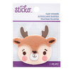 EK Success - Sticko - Christmas - Fuzzy Stickers - Embroidered - Reindeer