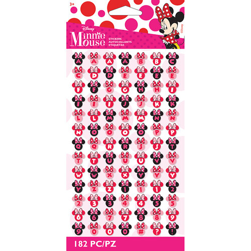 EK Success - Disney Collection - Sticker - Alphabet - Minnie Ears