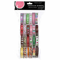 American Crafts - Ribbon Value Pack - 24 Spools - Seasonal 1, BRAND NEW