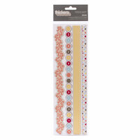 American Crafts - Peachy Keen Collection - Thickers - Chipboard Stickers - Borders - Dear