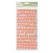 American Crafts - Dear Lizzy Neapolitan Collection - Thickers - Foam Alphabet Stickers - Serendipity - Ballerina