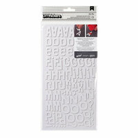 American Crafts - Thickers - DIY - Foam Alphabet Stickers - Niki Riki