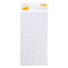 American Crafts - Amy Tangerine Collection - Sketchbook - Thickers - Foam Alphabet Stickers - Journal - White