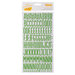 American Crafts - Amy Tangerine Collection - Sketchbook - Thickers - Foam Alphabet Stickers - Journal - Grass