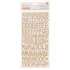 American Crafts - Amy Tangerine Collection - Yes, Please - Thickers - Printed Chipboard Stickers - Goodness - Woodgrain