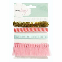 American Crafts - Dear Lizzy Neapolitan Collection - Ribbon - Printed and Specialty