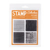 American Crafts - Nightfall Collection - Halloween - Clear Acrylic Stamps - Textures