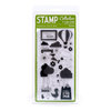 American Crafts - City Park Collection - Clear Acrylic Stamp Set - Fountain, CLEARANCE