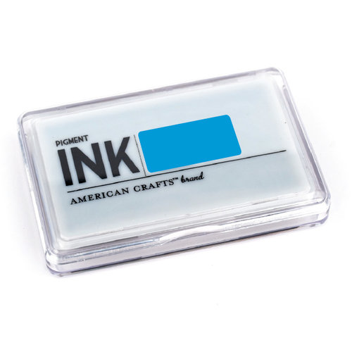 American Crafts - Archival Pigment Ink Stamp Pad - Wave, CLEARANCE