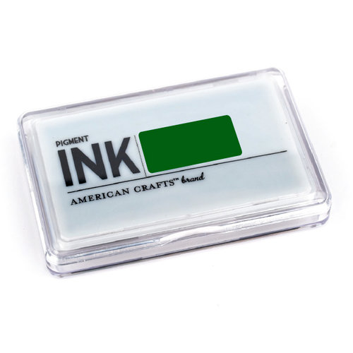 American Crafts - Archival Pigment Ink Stamp Pad - Pine