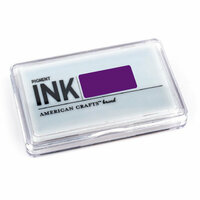 American Crafts - Archival Pigment Ink Stamp Pad - Grape, CLEARANCE