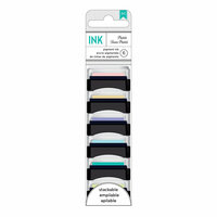 American Crafts - Mini Pigment Ink Pad Set - 6 Pack - Pastels