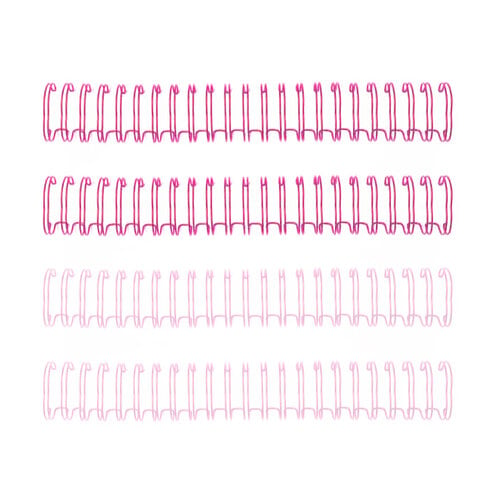 We R Makers - The Cinch Collection - Binding Wires - 0.625 Inch - Pink - 4 Pack