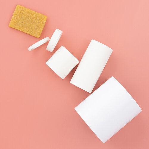 American Crafts - Sticky Thumb Collection - Adhesives - Double Sided Foam -  White - 2 Inch x 3.94 Yards x