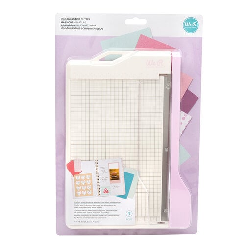 We R Memory Keepers - Mini Guillotine Paper Cutter Lilac
