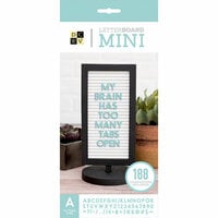 Die Cuts with a View - Letter Board - Mini - Black