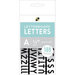 Die Cuts with a View - Letter Board - Letter Packs - 0.5 Inches - Black