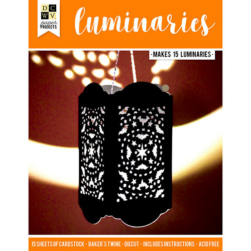 Die Cuts with a View - Halloween - Paper Project - Luminaries