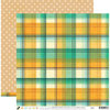 Die Cuts with a View - Playful Pets Collection - 12 x 12 Double Sided Paper - Large Plaid
