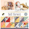 Die Cuts with a View - Fall Forest Collection - Foil Paper Stack - 12 x 12