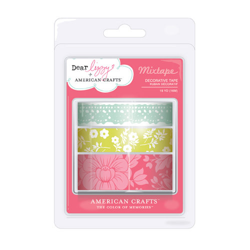 American Crafts - Dear Lizzy Enchanted Collection - Decorative Mixtape - Wish, CLEARANCE