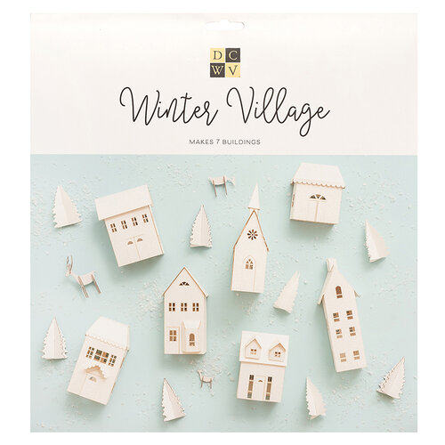 Die Cuts with a View - Christmas - Paper Projects - Winter Village