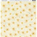 American Crafts - 12 x 12 Single Sided Paper - Daisies