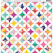 American Crafts - 12 x 12 Single Sided Paper - Patchwork Floral