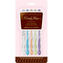American Crafts - Candy Shop Gel Pens - 5 Pack - Pastel