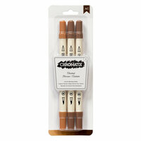 American Crafts - Chromatix - Blending Markers - Chestnut - 3 Pack